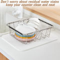 GC 2 Pack Stone Dish Drying Mat With 2 Non-Slip Pad And Draining Mat Diatomaceous Earth Mat, Fast Dry, Super Absorbent Dish Drying Pad For Kitchen Counter.