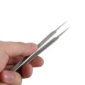 AAA-14S Tweezer Professional Curved Tweezer AAA-14S Tweezers Straight Tweezers Stainless Steel 170mm Tweezer Hand Tools Mobile Phone Repairing Opening Tools. 