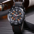 New wish foreign trade sports silicone fashion racing business quartz men's watch watch wholesale. 