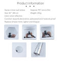 Full Body Mirrors Wall Adhesive Mirrors Self Adhesive Wall Sticker Mirror 50-150cm Room Decoration Self-Adhesive Adhesive Film.