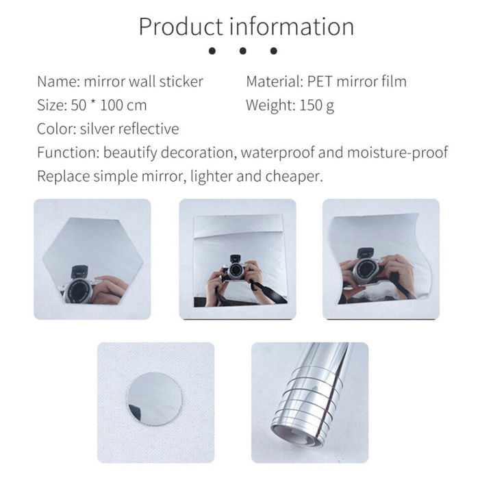 Full%20Body%20Mirrors%20Wall%20Adhesive%20Mirrors%20Self%20Adhesive%20Wall%20Sticker%20Mirror%2050-150cm%20Room%20Decoration%20Self-Adhesive%20Adhesive%20Film%20-%20Image%204