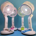 Folding Fan with LED Light - Multifunction USB Charging Fan (299098220) - Versatile Portable Cooling. 