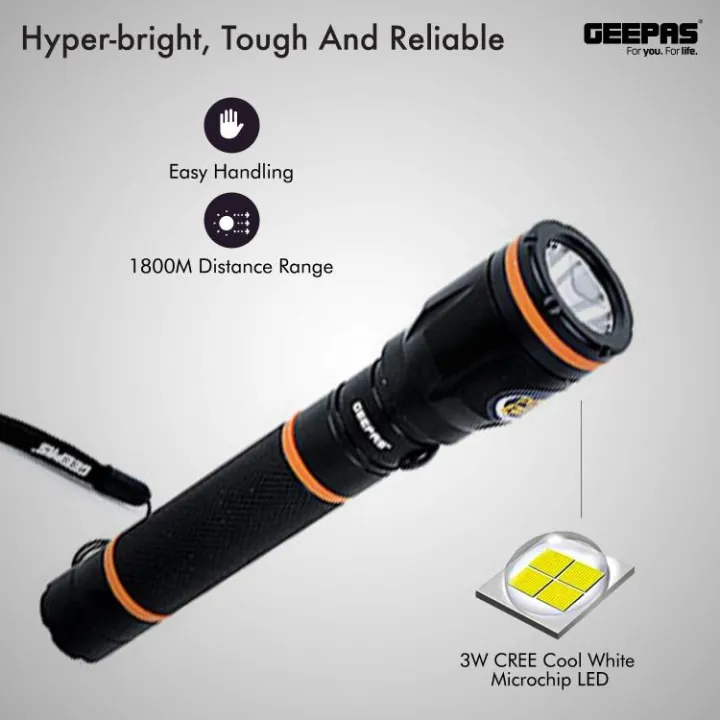Geepas%20Waterproof%20LED%20Flash%20light%20GFL4659N(2%20Year%20Warrenty)%20with%20Free%20Delivery%20-%20Image%203
