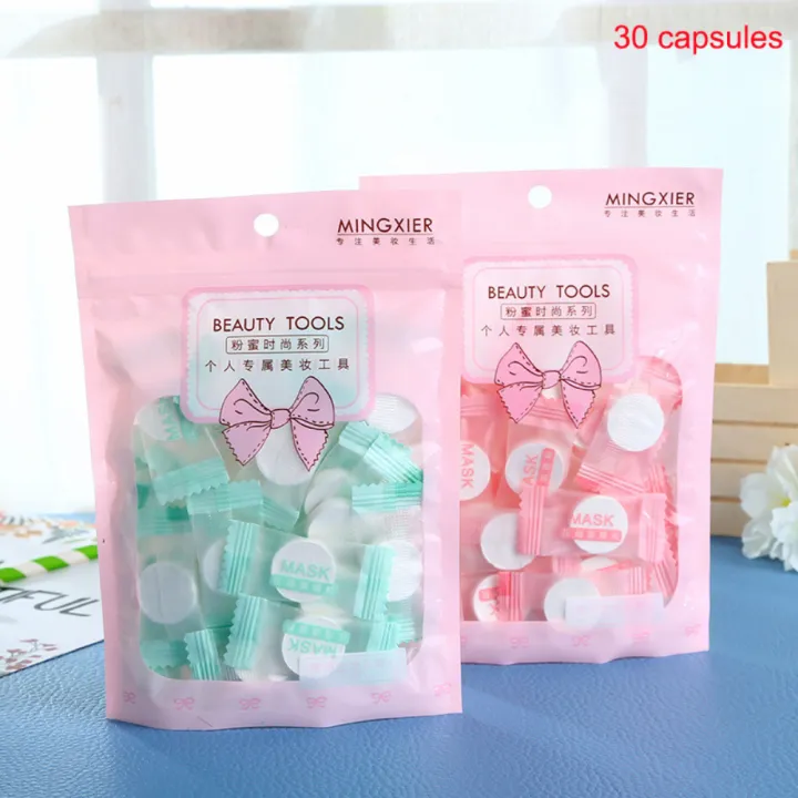 15/30/50/100PCS/Set%20Facial%20Compressed%20Masque%20Disposable%20Wrapped%20Ultra-thin%20Moisturizing%20Masks%20Sheets%20Tablets%20for%20DIY%20Skin%20Care%20-%20Image%204