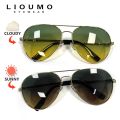 Fashion Pilot Sunglasses For Men Polarized Photochromic Day Night Driving Glasses Women Chameleon Goggles Unisex sonnenbrille.