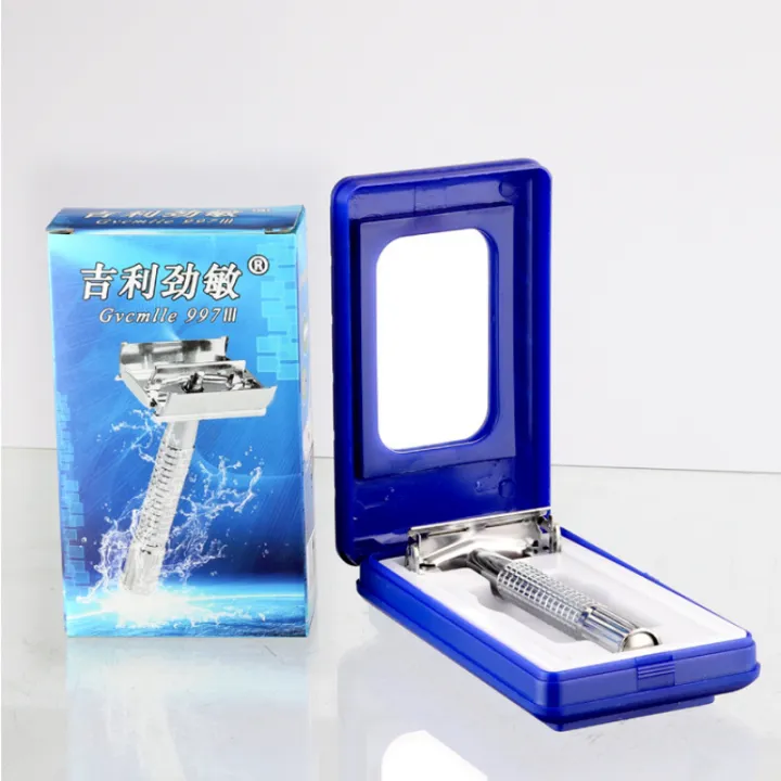 Classic%20Razor%20Handle%20Razor%20Holder%20Men%20's%20Shaving%20Face%20Razor%20Blades%20Shaving%20Machin%20Safety%20Stainless%20Steel%20for%20Men%20Barber%20Straight%20-%20Image%203