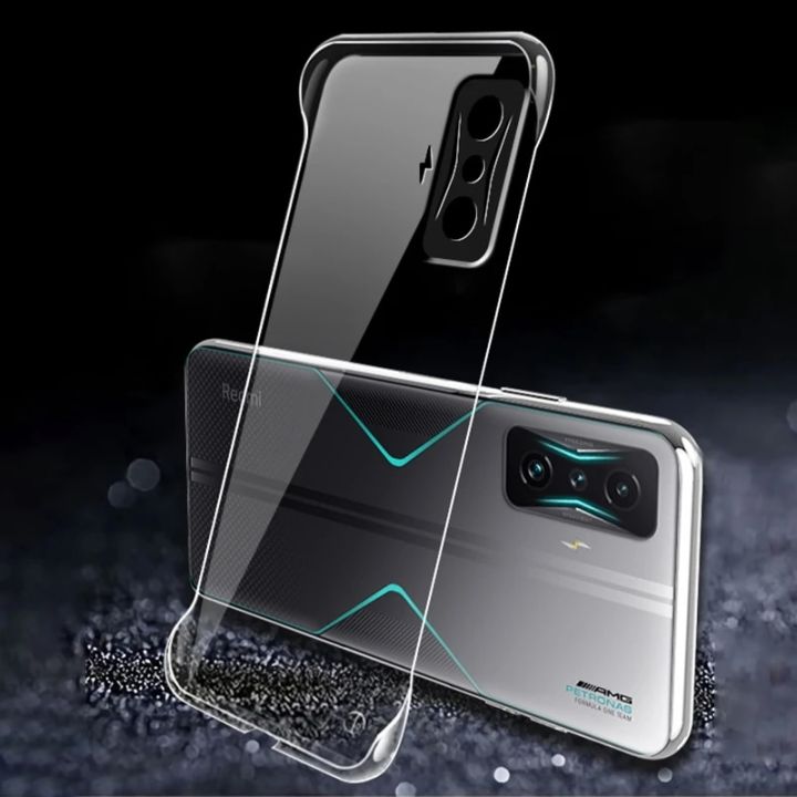 Transparent PC Hard Phone Case For Xiaomi Poco F3 F4 GT F2 M3 M4