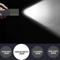 Multifunctional LED Flashlight XSP-836 Work Light USB Rechargeable Camping Fishing Lantern Waterproof Zoom Torch KeyChain Lamp.