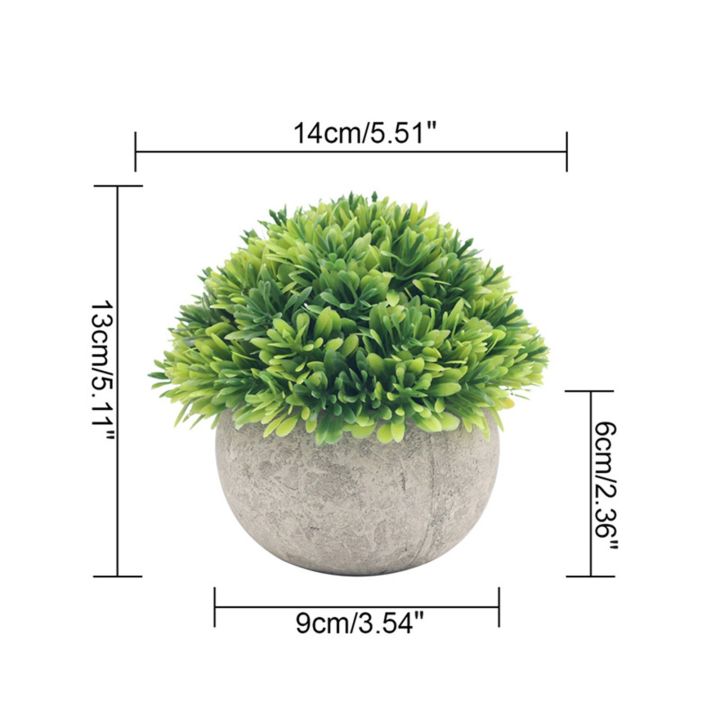 3%20Pack%20Mini%20Artificial%20Plants%20Fake%20Green%20Grass%20Pot%20-%20multicolor%20-%20Image%202