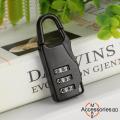 3 Digit Number Combination Password Mini Pad Lock Luggage Lock Bag Lock Anti-theft for Backpack Luggage.