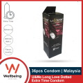 SMC U&Me Long Love Dotted Extra Time Condom For Men | Full Box 12 Pack 3x12=36pcs | Malaysia.