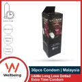SMC U&Me Long Love Dotted Extra Time Condom For Men | Full Box 12 Pack 3x12=36pcs | Malaysia.