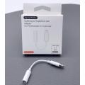 lighting to headphone jack/converter adapter JH-002 - {POP UP / BLUETOOTH}. 