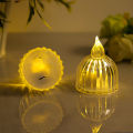 1/5/10Pcs Candy Castle LED Candle Light Flameless Lamp Electronic Night Lights Home Party Wedding Decor. 