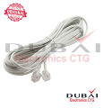 RJ11 Male from male plug telephone line simply its 6-foot 6p2C extension cable phone cord line. 