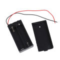 2 x AA 3V battery holder connector storage case box ON/OFF switch with lead wire.