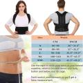 Real Doctor Posture Corrector Unisex Magnetic Back Brace Posture Corrector Therapy Shoulder Belt - Black. 