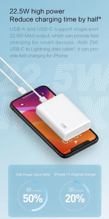 Cuktech%20ZMI%2010000mAh%20QB817%20Two-way%20Fast%20Charging%2022.5W%20Powerbank%20Mini%20-%20Image%208