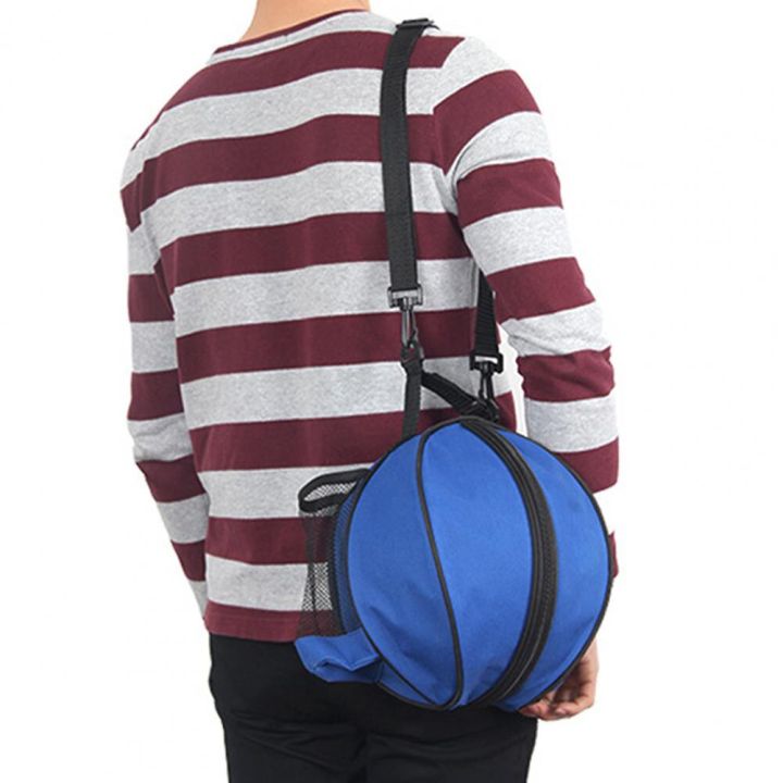 Portable%20Basketball%20One-shoulder%20Bag%20Adjustable%20Waterproof%20Soccer%20Volleyball%20Carrier%20Holder%20Bag%20Sports%20Accessories%20-%20Image%204