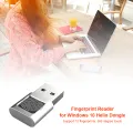 USB Fingerprint Reader Module Device Biometric Scanner Padlock Fingerprint Unlock Module for Windows 10 Hello Dongle Laptops PC. 