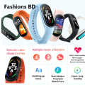 Profesional M7 Smart Watch Men Women Smartband M7 Heart Rate Smartwatch Fitness Tracker Blood Pressure Sport Smart Bracelet for mi band 7. 