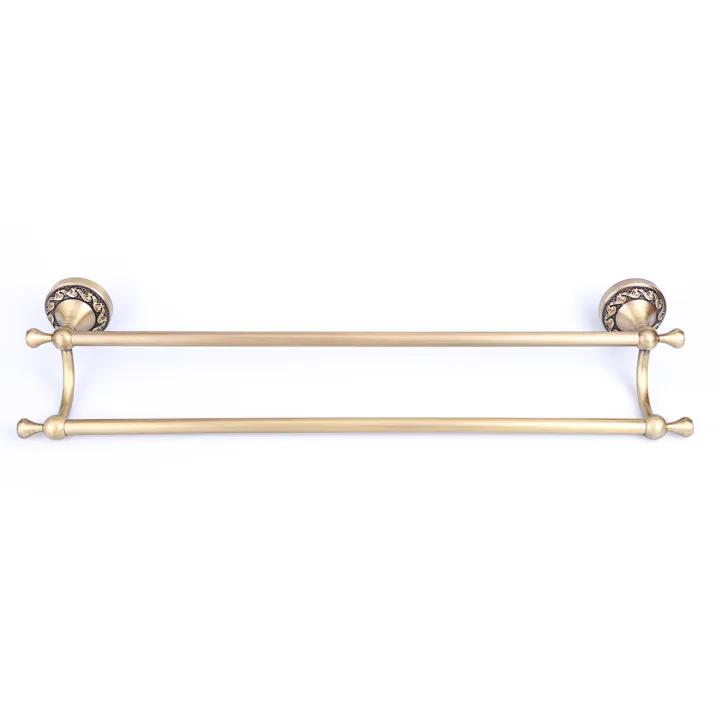 Vintage%20Bath%20Towel%20Rack%20Washcloth%20Holder%20Double%20Bar%20Type%20Bathroom%20Washroom%20Accessory%20-%20Image%202