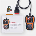 LI As200 Car Engine Tester Obd2 Scanner Professional Code Reader Fault Scanning Instrument Auto Diagnostics Tool. 