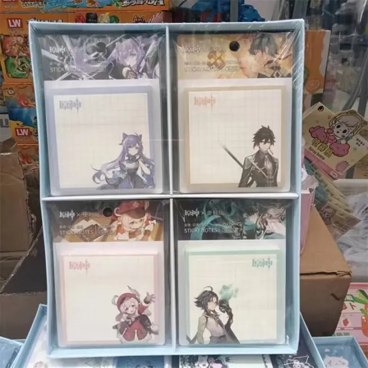 60%20Sheets/Pack%20Genshin%20Impact%20Memo%20Pad%20Sticky%20Notes%20Pad%20Decorative%20Stationery%20Stickers%20Office%20School%20Supplies%20Raiden%20Sho%20Gift%20-%20Image%204