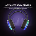 FANTECH HG29 Aurora USB 7.1 Surround Sound Gaming Headset RGB Lightning. 