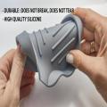 1 pcs White Silicone Soap Tray - Self Draining Soap Dish - Soap Holder Self Draining - Soap Dish for Bar Soap - Soap Dishes That Drain - Soap Dish for Sink - Organizer for Bathroom end Kitchen..