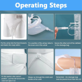Portable Reusable Medical Incontinence Bag - Collecting Bag for Men and Women with Catheter Bag and Urinal.