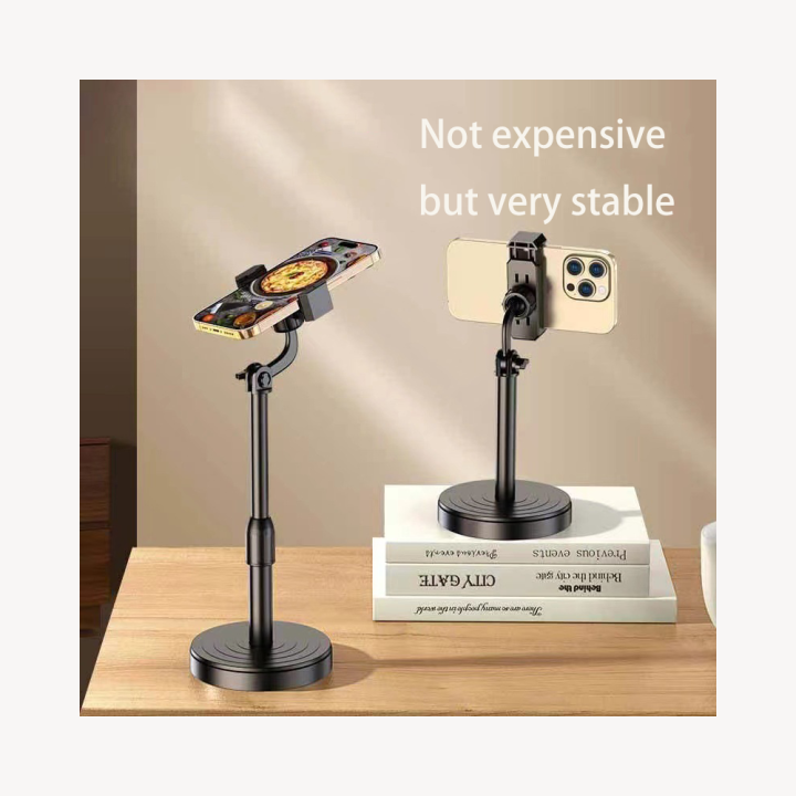 Desktop%20Mobile%20Phone%20Holder%20Stand%20360%20Rotate%20for%20Live%20Streaming%20Shoot%20YouTube%20TikTok%20Video%20Round%20Base%20Smartphone%20-%20Image%203