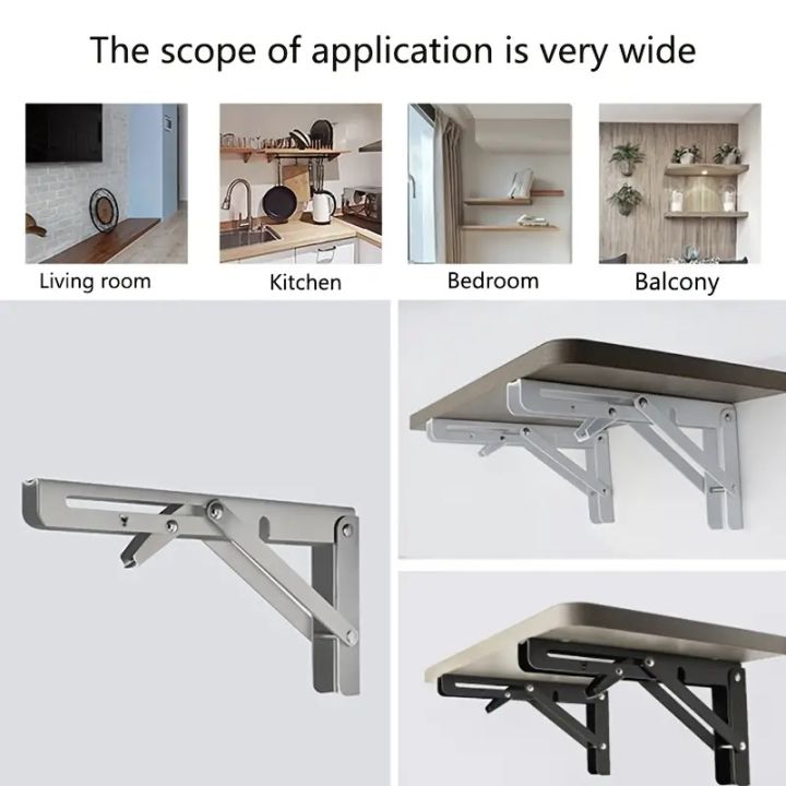 2%20piece%20Heavy%20Duty%20Folding%20Shelf%20Brackets%20-%208,%2010%2012%20-%20Wall%20Mounted%20for%20Bench%20Table%20with%20Screws%20-%20Image%206