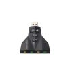 USB Sound Card Audio 3D Sound Card External Adapter. 