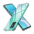 For OnePlus 9R Premium Silicone Case Crystal Clear Soft TPU Ultra-Thin Transparent Flexible Protective Mobile Phone Back Cover. 