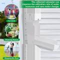 Rain Barrel Diverter, Eco Friendly Water Bill Reduction Raindrop Collection Diverting Water Rainwater Collection System, for Yard Watering.
