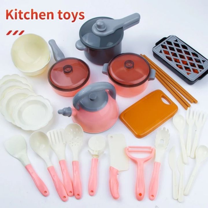 28/61/71/86pcs%20Real%20Cooking%20Toy%20Pretend%20Play%20Play%20Kitchen%20Accessories%20Set%20Cooking%20Game%20Set%20Pretend%20Food%20Pretend%20Play%20Cooking%20Toys%20Mini%20Plastic%20Simulation%20Cooking%20Toys%20Toddlers-Kids%20-%20Image%203