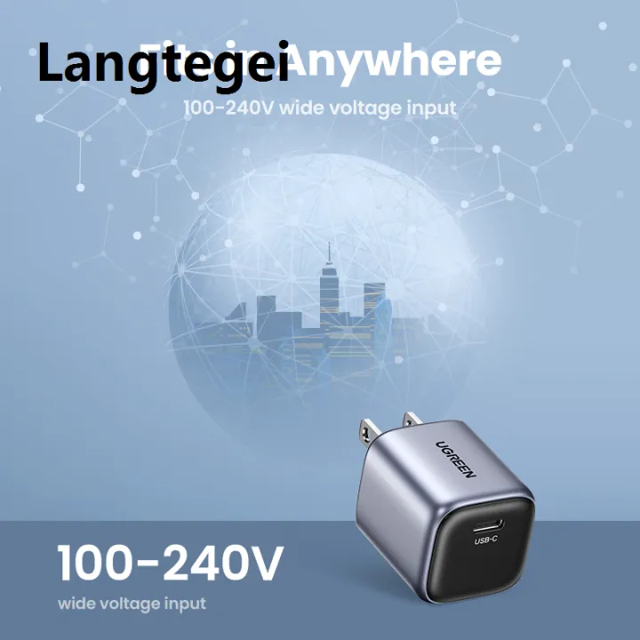 UGREEN%2020W%20GaN%20Fast%20Charger%20Single-C%20Space%20Gray%20US%20Standard%20Wall%20Charger%20for%20Iphone%2017%20Pro%2016%2015,%20Model:%2090902%20-%20Image%208