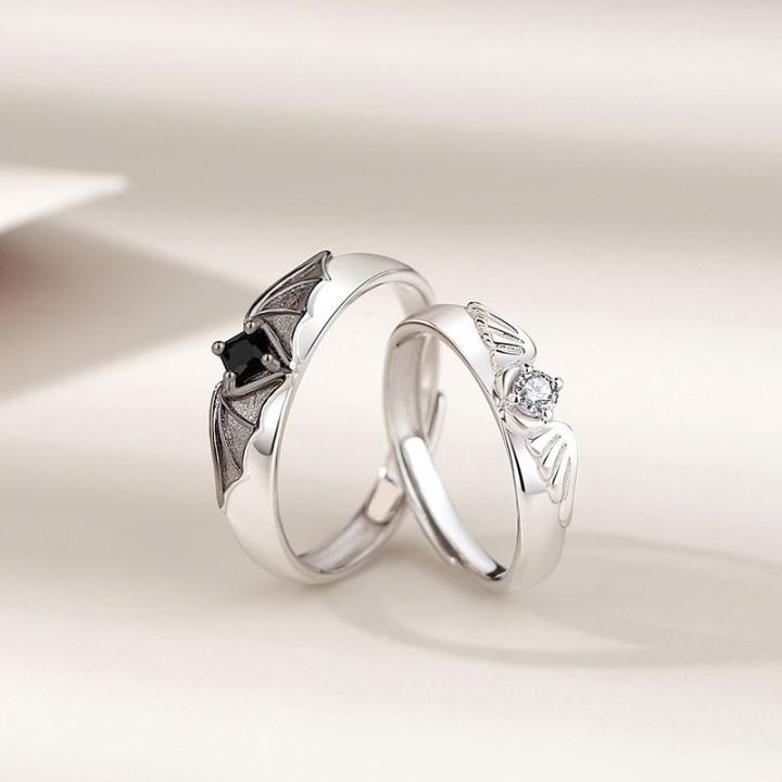Wholesale%202PCS/Set%20Devil%20Angel%20Couple%20Rings%20for%20Women%20Men%20Simple%20Ring%20Trendy%20Jewelry%20Gifts%20Adjustable%20Wedding%20Engagement%20Rings%20-%20Image%207