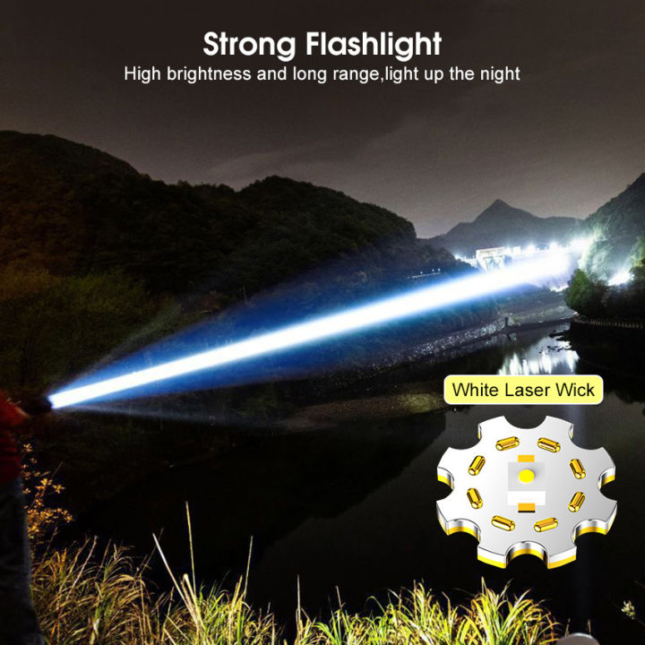 Auoyo%20Outdoor%20Flashlight%20LED%20Torch%20Light%20Telescopic%20Focus%20Flashlight%20Portable%20Rechargeable%20Flashlight%20Zoom%20Outdoor%205%20Light%20Modes%20Waterproof%20Flashlight%20-%20Image%202
