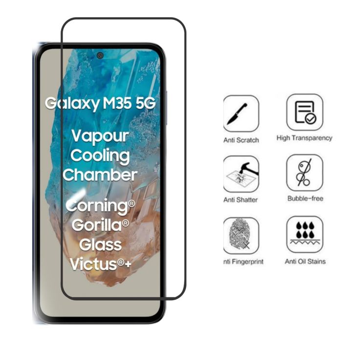 Samsung%20Galaxy%20M35%20Full%20Glue%20Tempered%20Glass%20Screen%20Protector%20-%20Transparent%20-%20Image%202