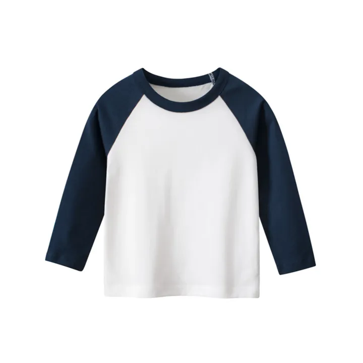 GC%20Boys%20Long%20Sleeve%20Shirts%20Cotton%20Crew%20Neck%20Basic%20Color%20Blocking%20Long%20Sleeve%20Tees%20Soft%20Kids'%20T-Shirts%20Top%20-%20Image%209