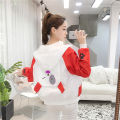 2023Women's New Spring and Autumn Coat Female Student Korean Loose Short and Thin Casual Baseball Uniform Jacket. 