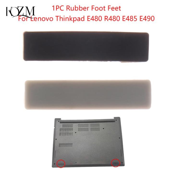 1pc Bottom Case Rubber Foot Pad Stand Notebook Laptop Replacement Feet Base For Lenovo Thinkpad E480 R480 E485 E490/ R14 E15 E14