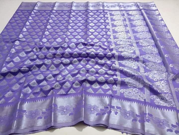 Soft silk katan Saree For Women Without Blouse Pieces