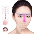 8pc/lot Eyebrow Stencil Reusable Eyebrow Shaper Brow Stamp Template Eyebrows Shape Set Eye Brow Makeup Tools and Accessories. 