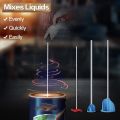Pack of 3 Paint, Epoxy Resin, Mud&Ceramic Glaze Mixer Paddle Blades-Power Drill Stirring Attachment-Mixer Mixing Paddles.