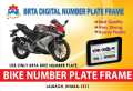 All Motorcycle Number Plate frame Cover / License Plate Cover Fiver.