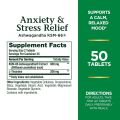 Nature's Bounty Anxiety & Stress Relief - 50 Tablets. 