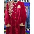 Sherwani For Men India Red.